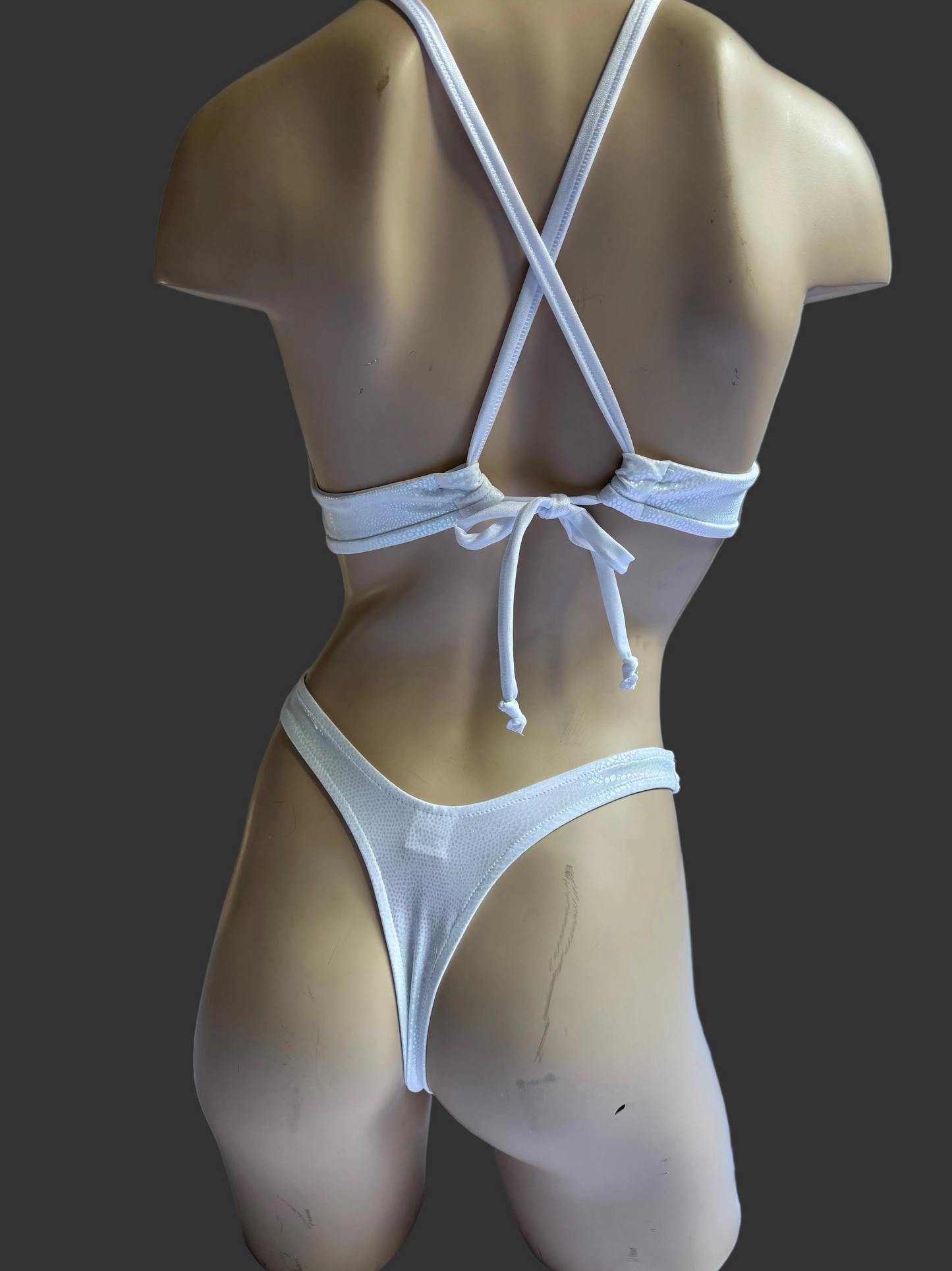 White Snake Bralet w/ rio bottoms