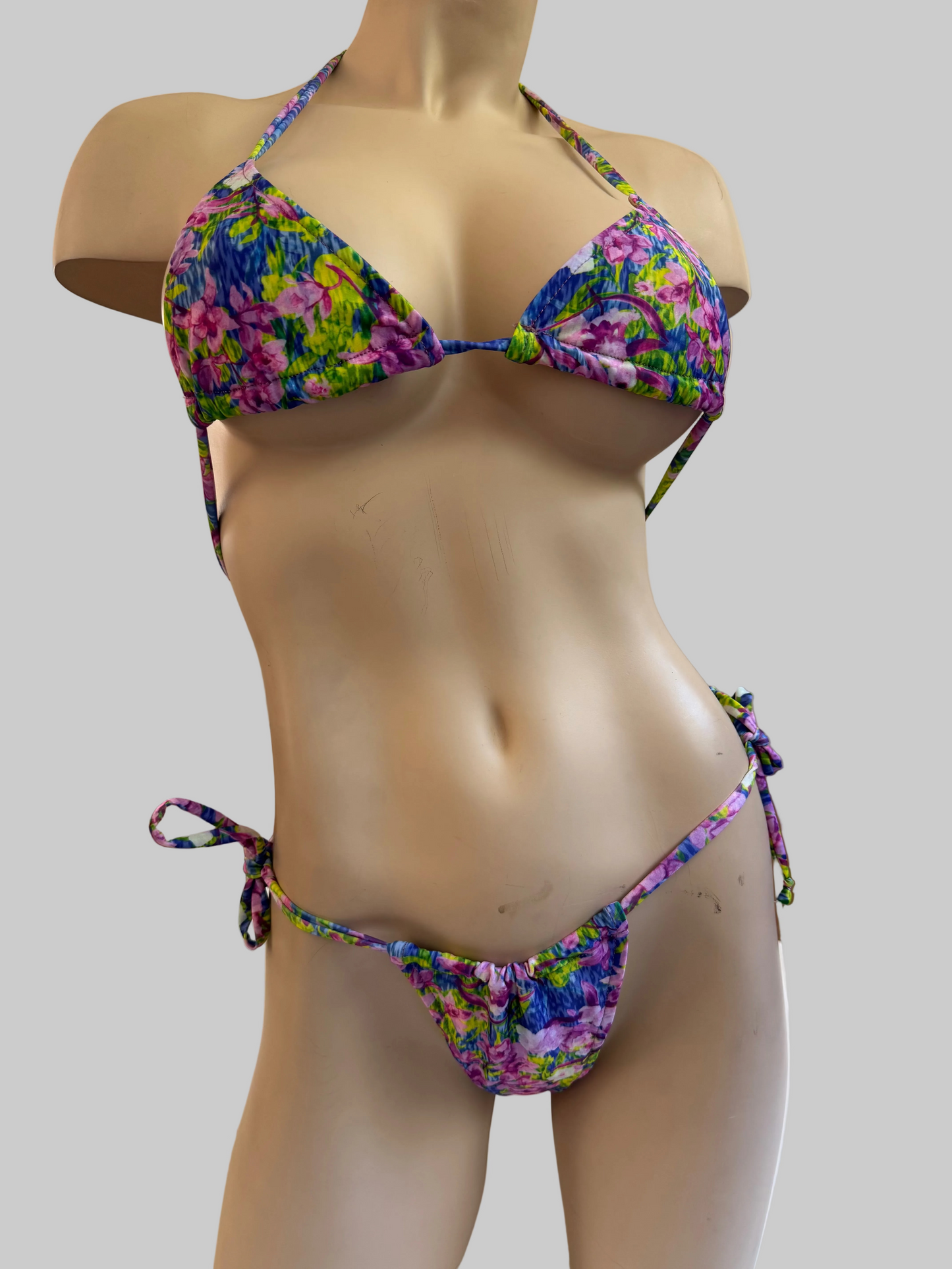 Lavender Floral Bikini