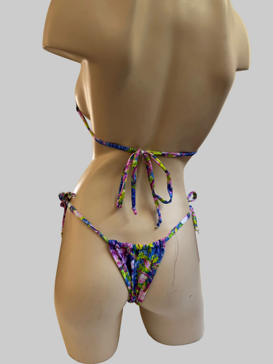 Lavender Floral Bikini