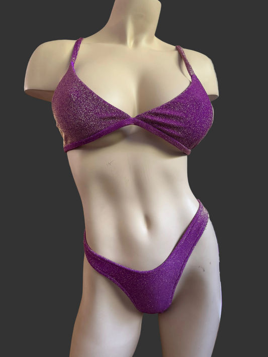 Purple Shimmer 2pc Bikini