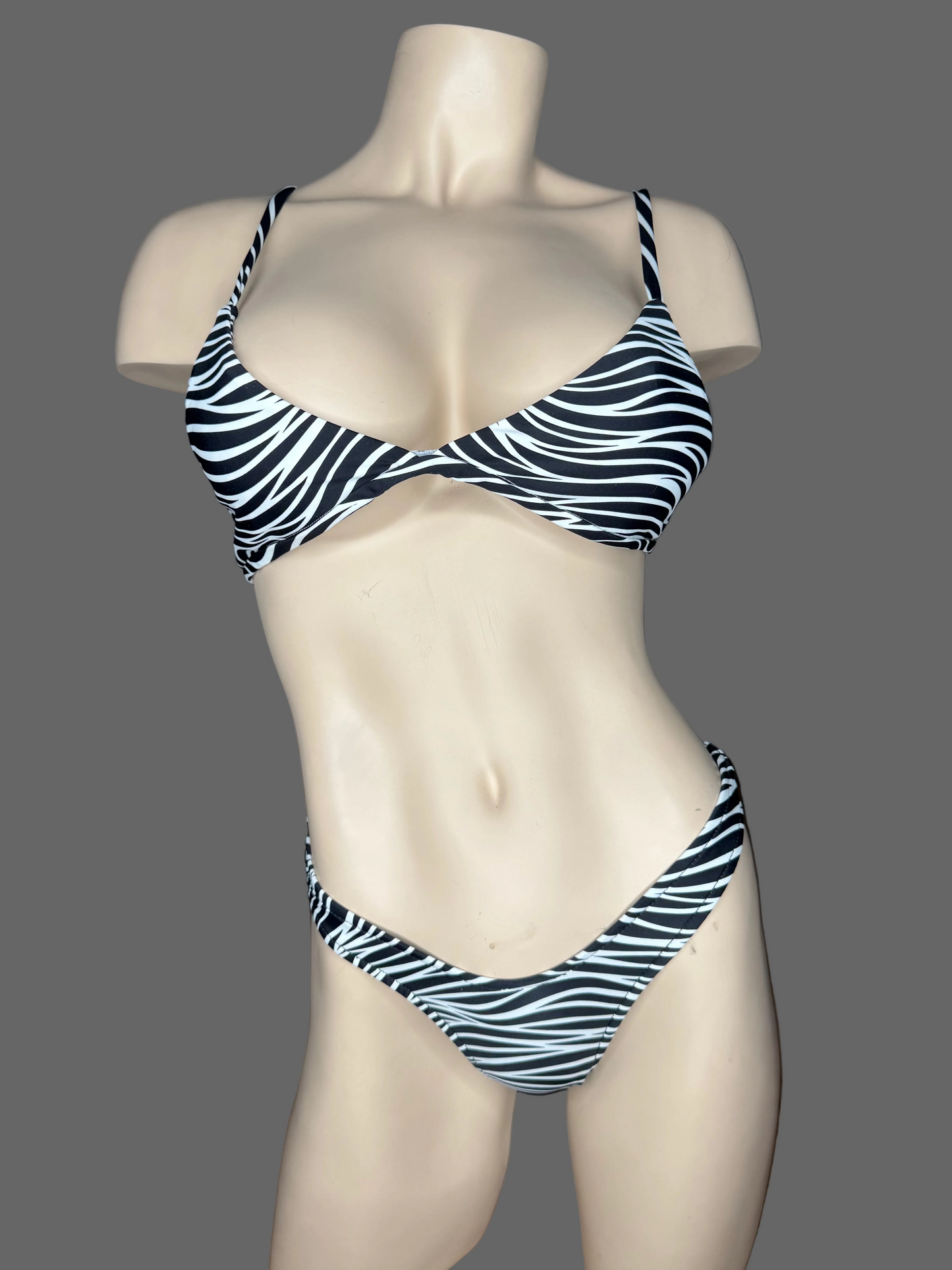 Zebra Bralet w/ Rio Bottoms