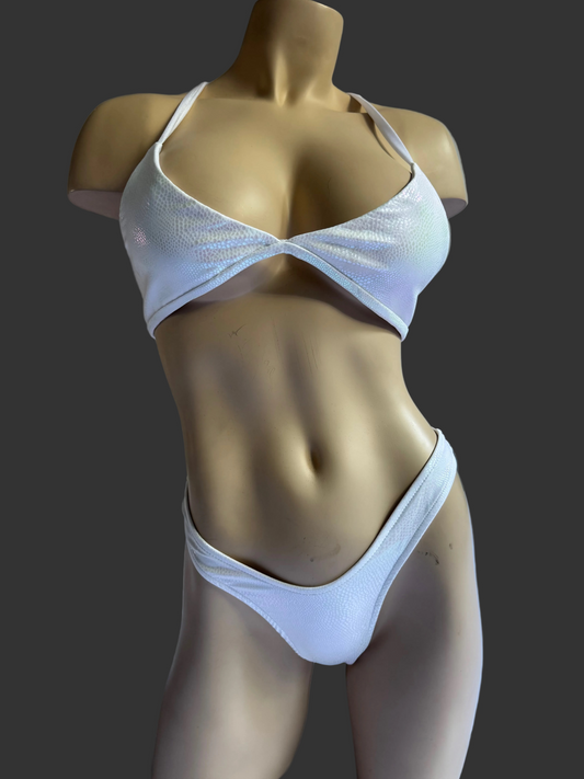 White Snake Bralet w/ rio bottoms